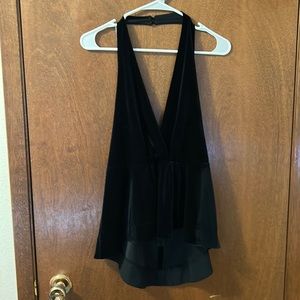 Express velvet, high-low top